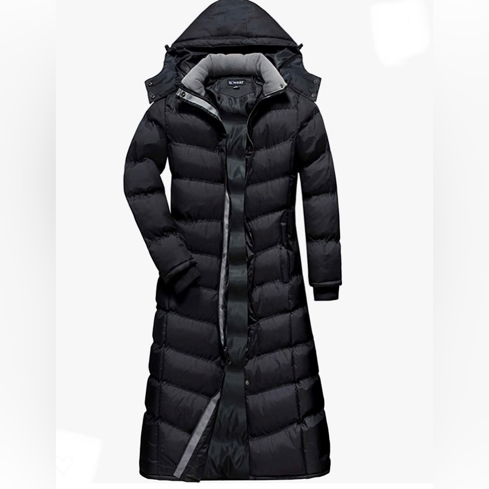 COPY - U2Wear Women's Water Resistance Puffer Winter Full Length Coat with Hood…